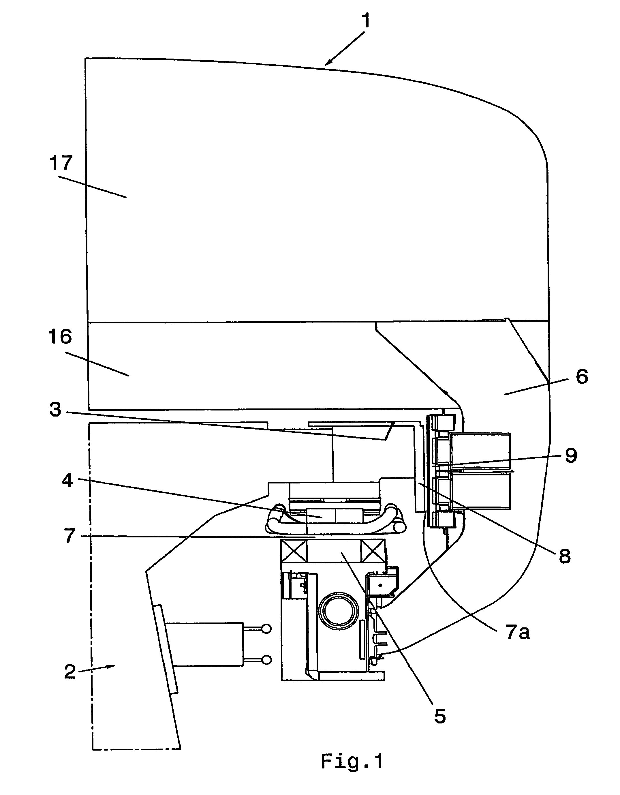 Magnetic levitation train provided with an eddy-current brake