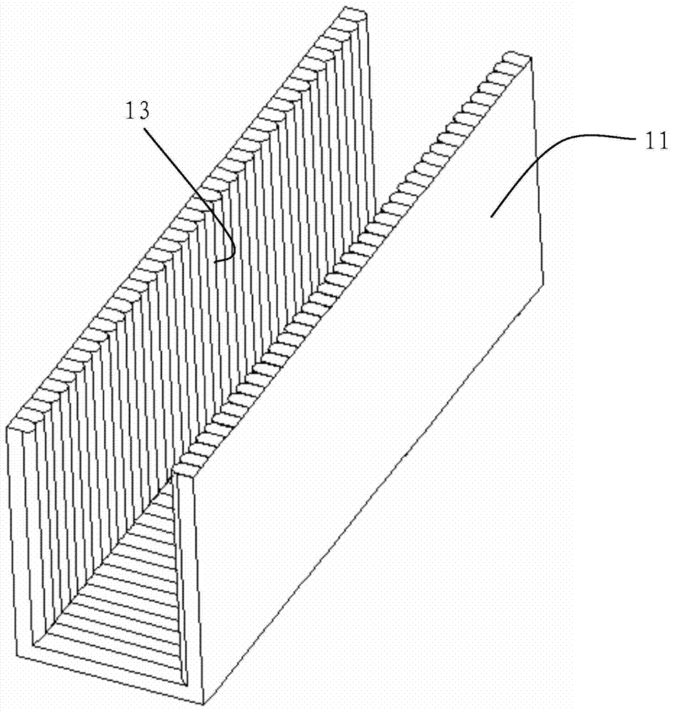 A reinforced concrete structure and structure construction method based on 3D printing