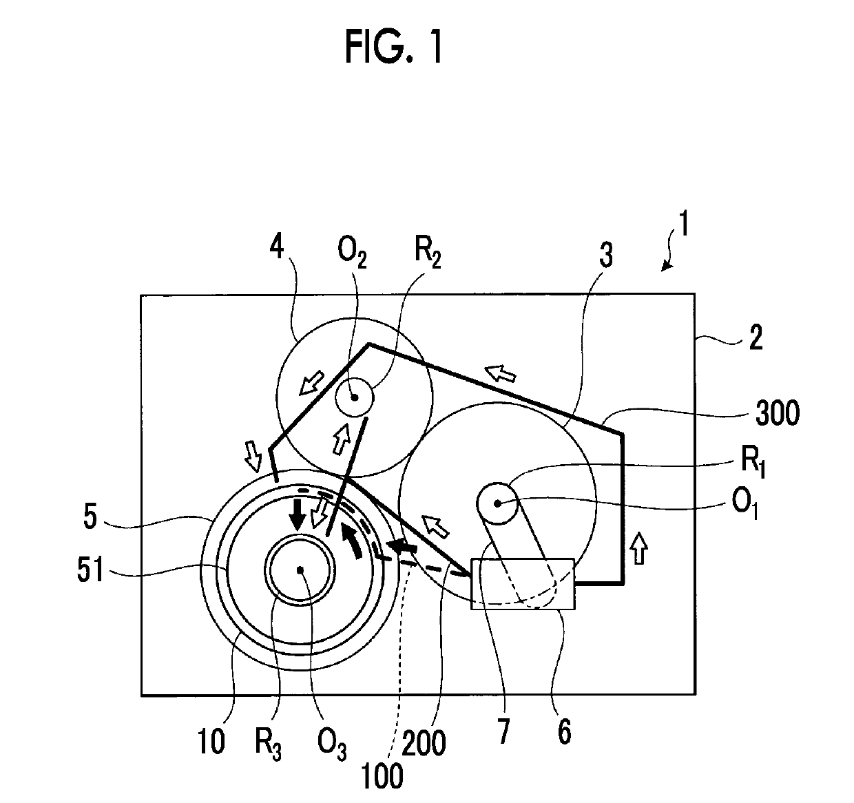 Oil passage structure for power transmission device