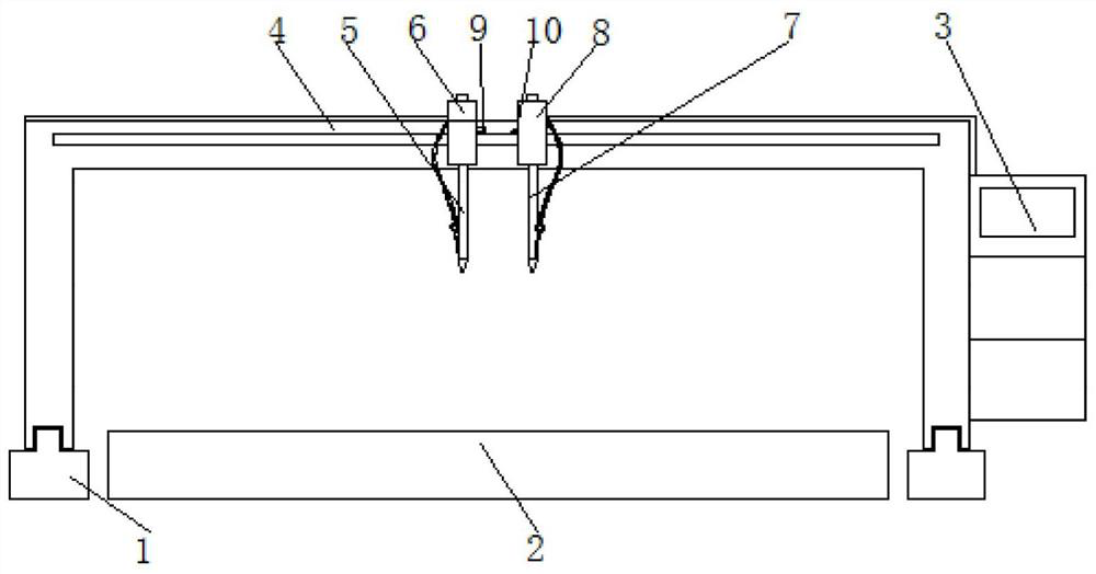 Clad steel plate processing method and plasma cutting machine