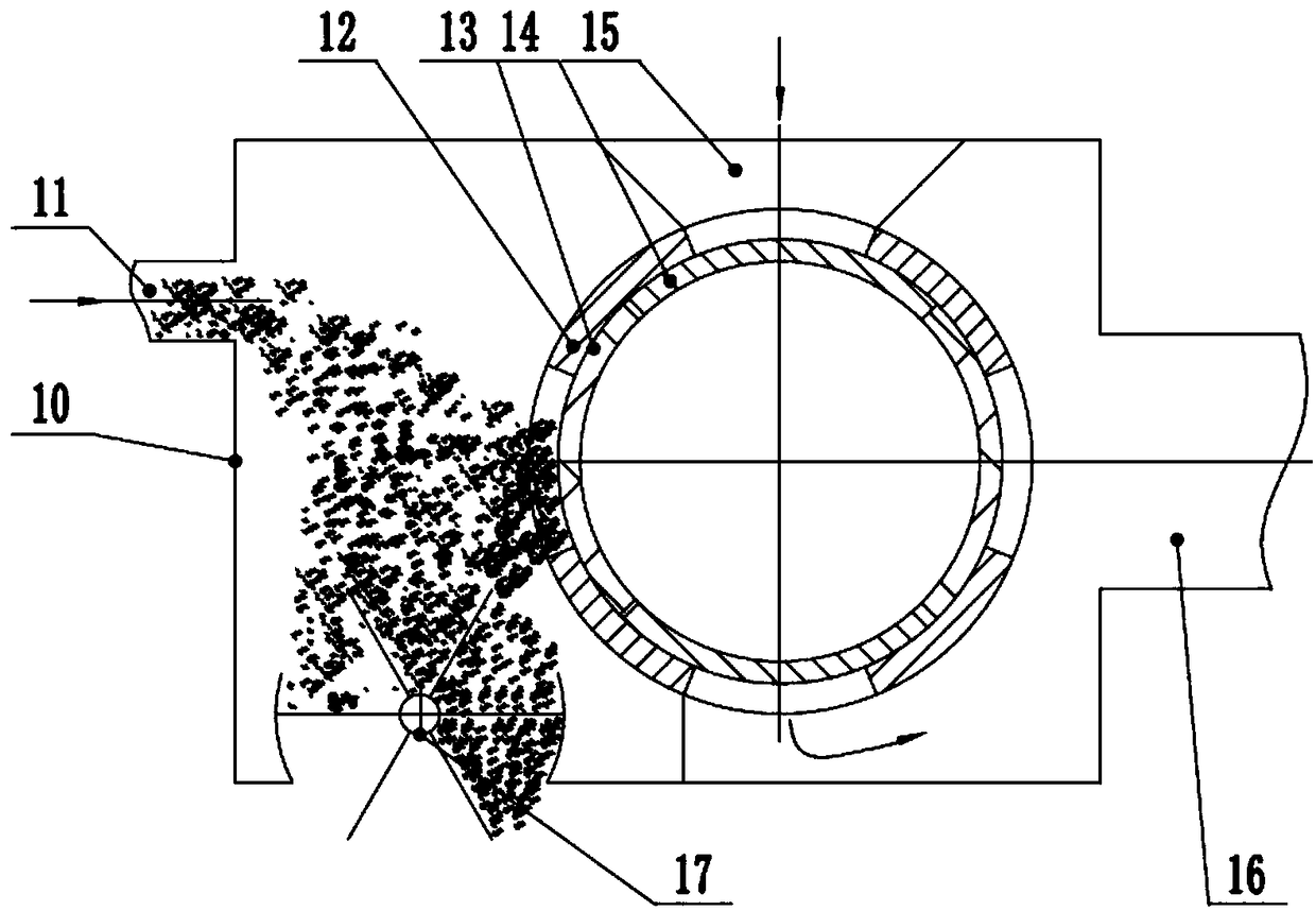 A conveying experimental device for measuring the pneumatic conveying performance of expanded graphite bulk materials