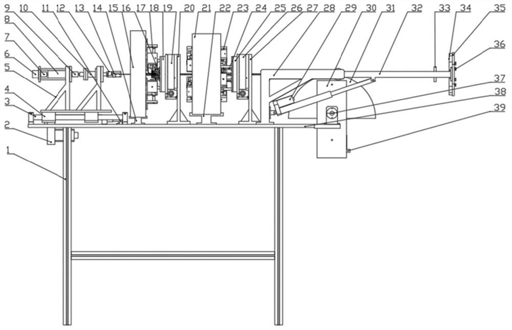 Pneumatic control-based lifting steel wire rope internal multi-wire spiral contact testing device and method