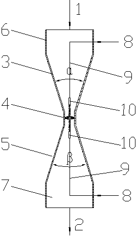 Venturi pipe and applications thereof