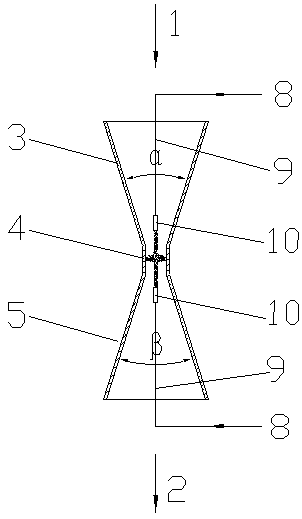 Venturi pipe and applications thereof