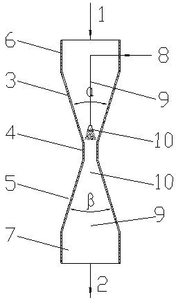 Venturi pipe and applications thereof