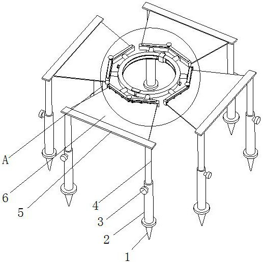 Safety protection device used during climbing communication signal pole