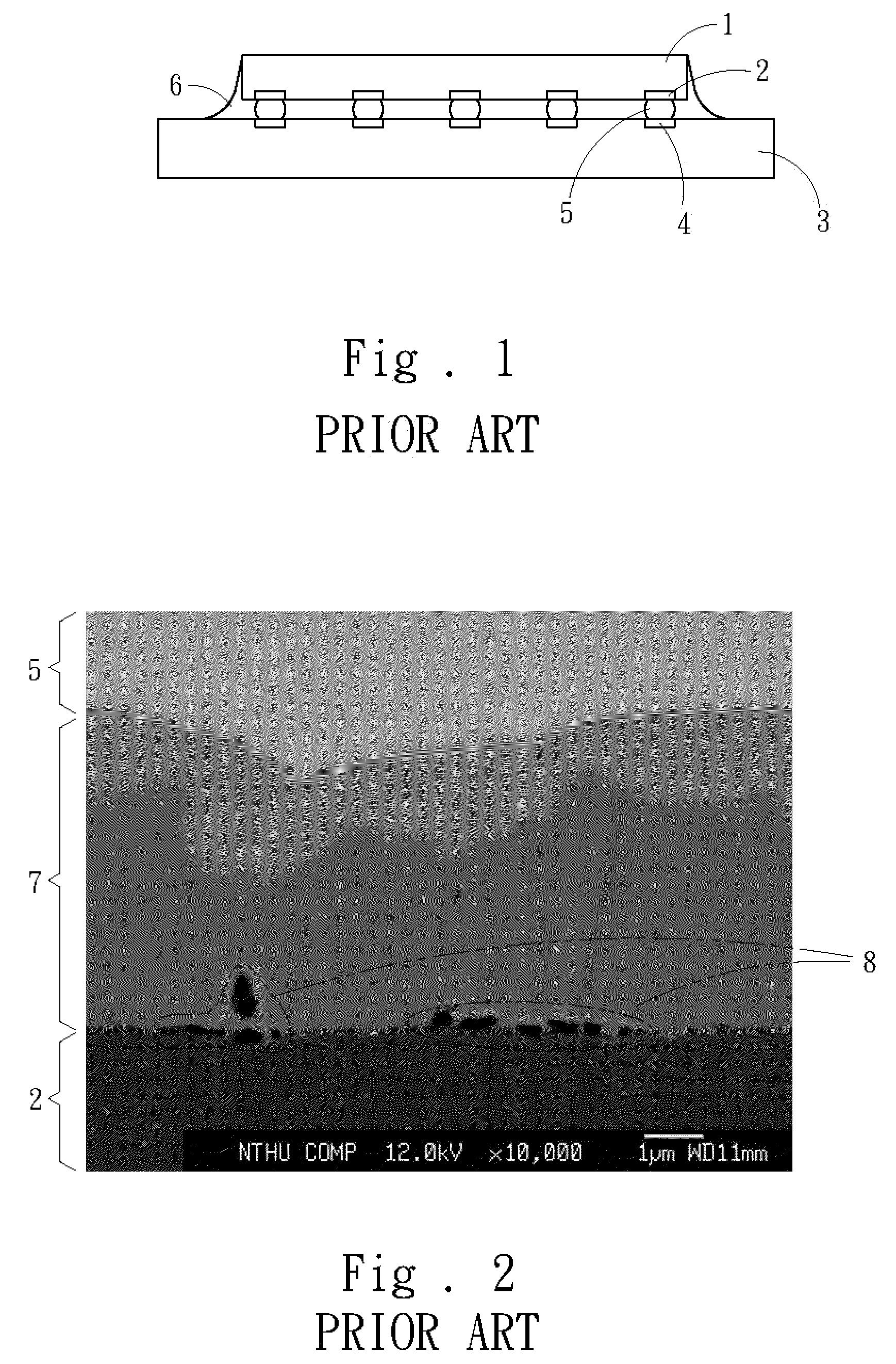 Metallic bonding structure for copper and solder