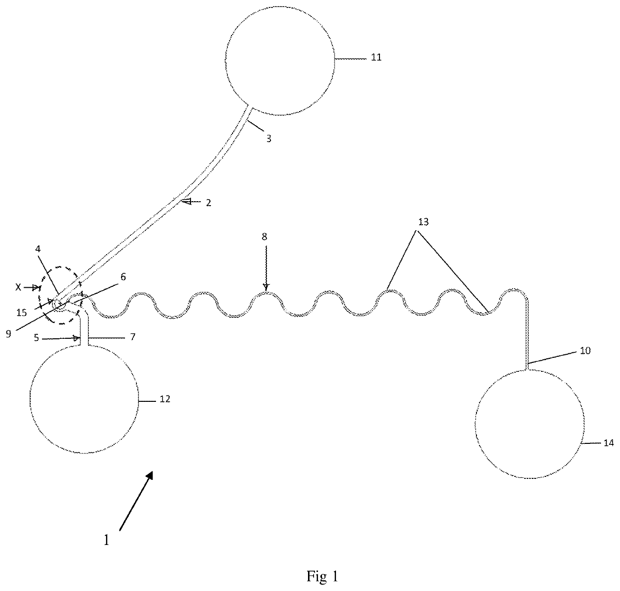 Microdevice for separating plasma from human blood