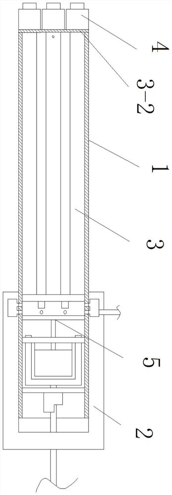 A pneumatic shock wave therapy device