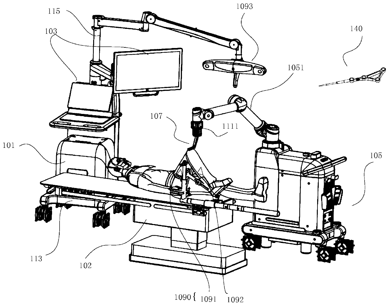 Osteotomy execution system, positioning, control and simulation execution methods and electronic equipment