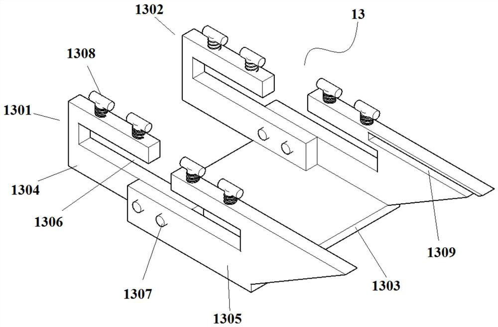 Non-floor dynamic height-adjusting support and construction method for steel plate composite girder bridge deck construction