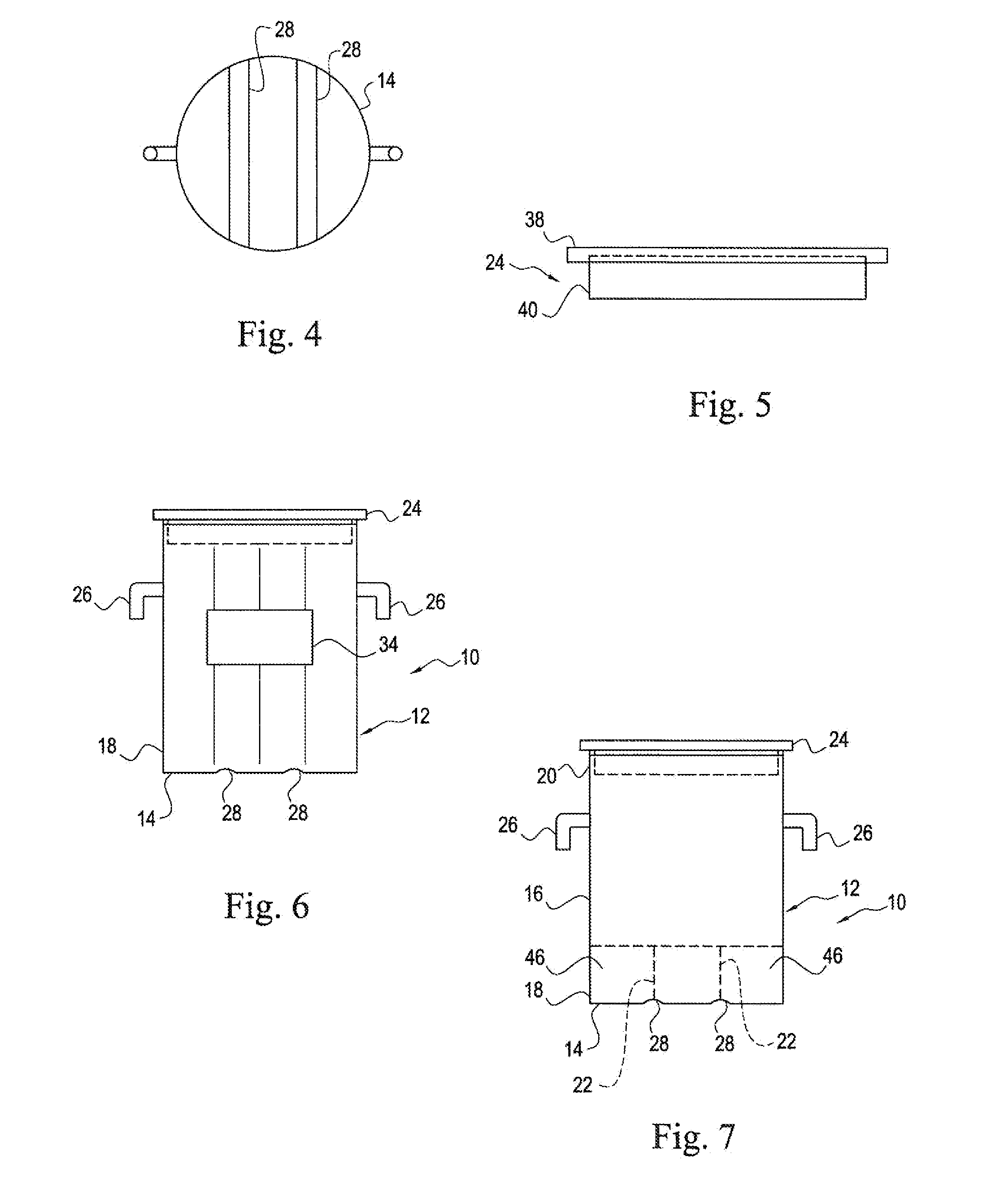 Vessel for interring cremated remains and associated methods