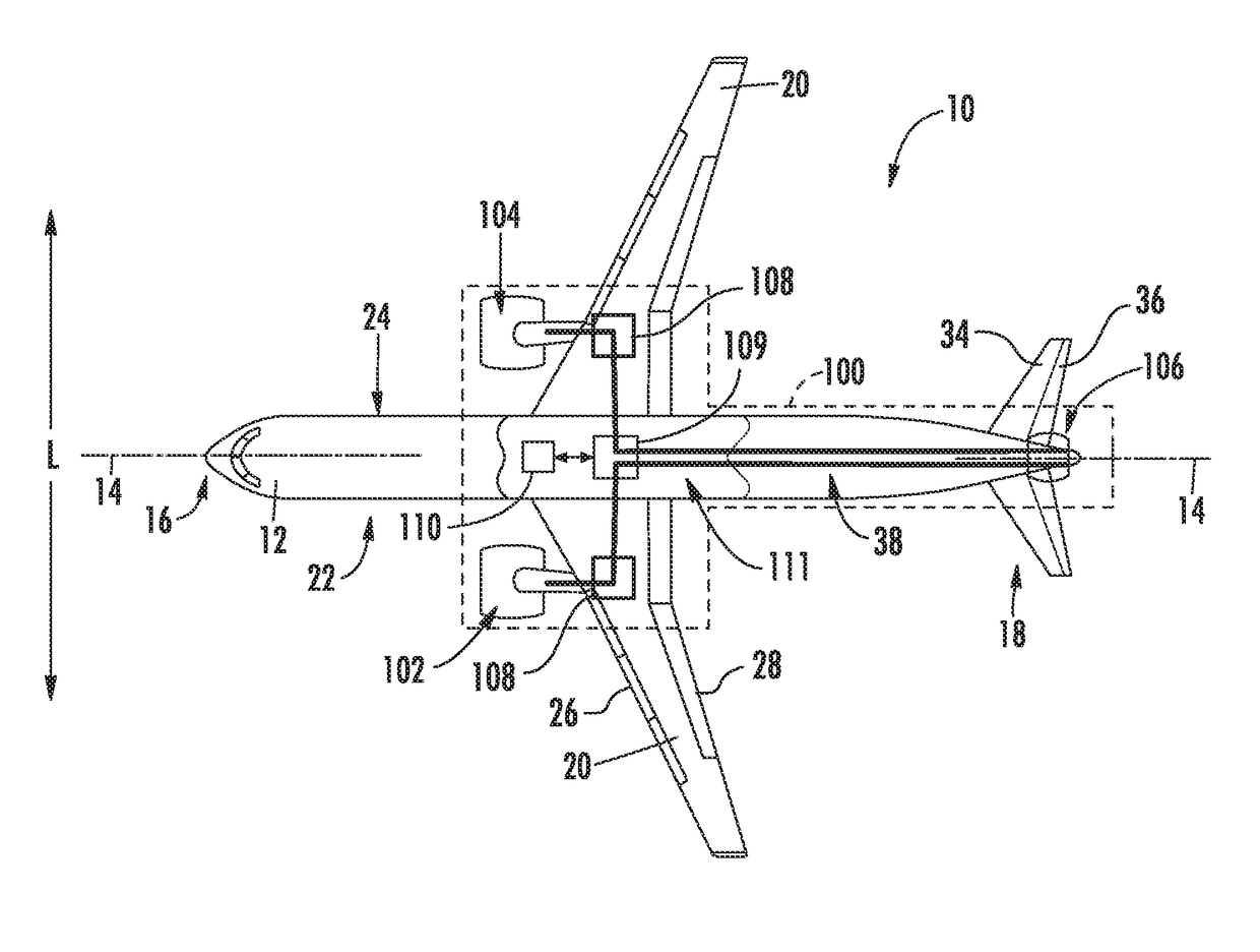 Propulsion engine for an aircraft