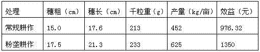 Saline-alkali soil powder ridge light salt productive farming method