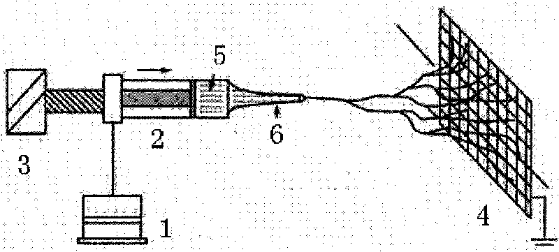 Method for preparing pH-sensitive cellulose ether and ester medicament-carrying electrospinning fibers