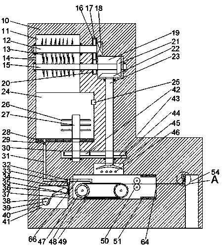 Sheet feeding table of printing machine