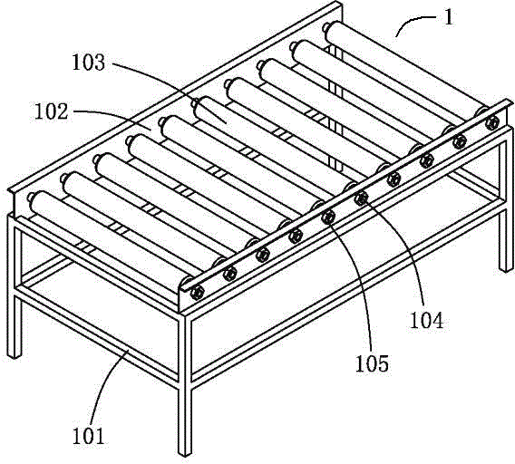 Flexible production line for medium and large vehicle air conditioners