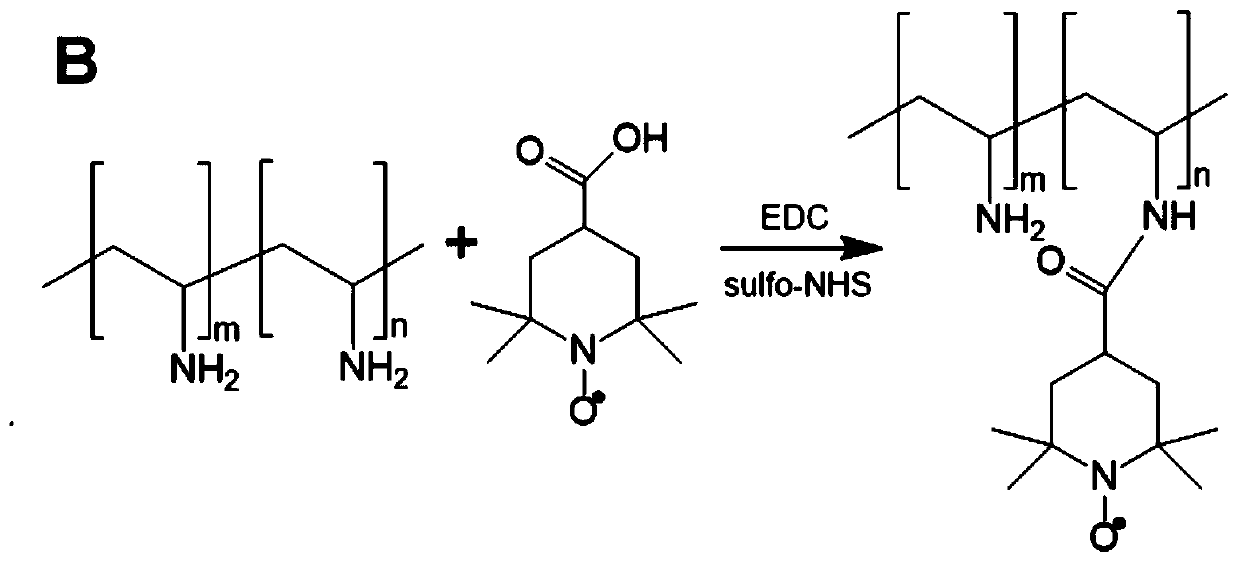 Method for catalytic oxidation and functional modification of hydrogel material