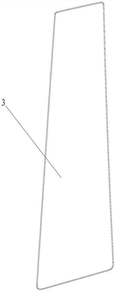 Intelligent B-pillar trim panel assembly of automobile and identity recognition method