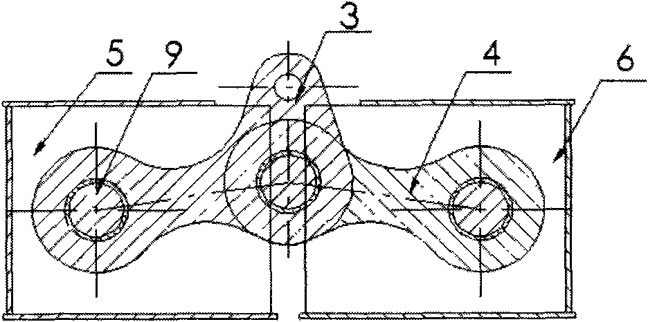 Heavy-duty steel pile lifting clamp of cutter-suction dredge