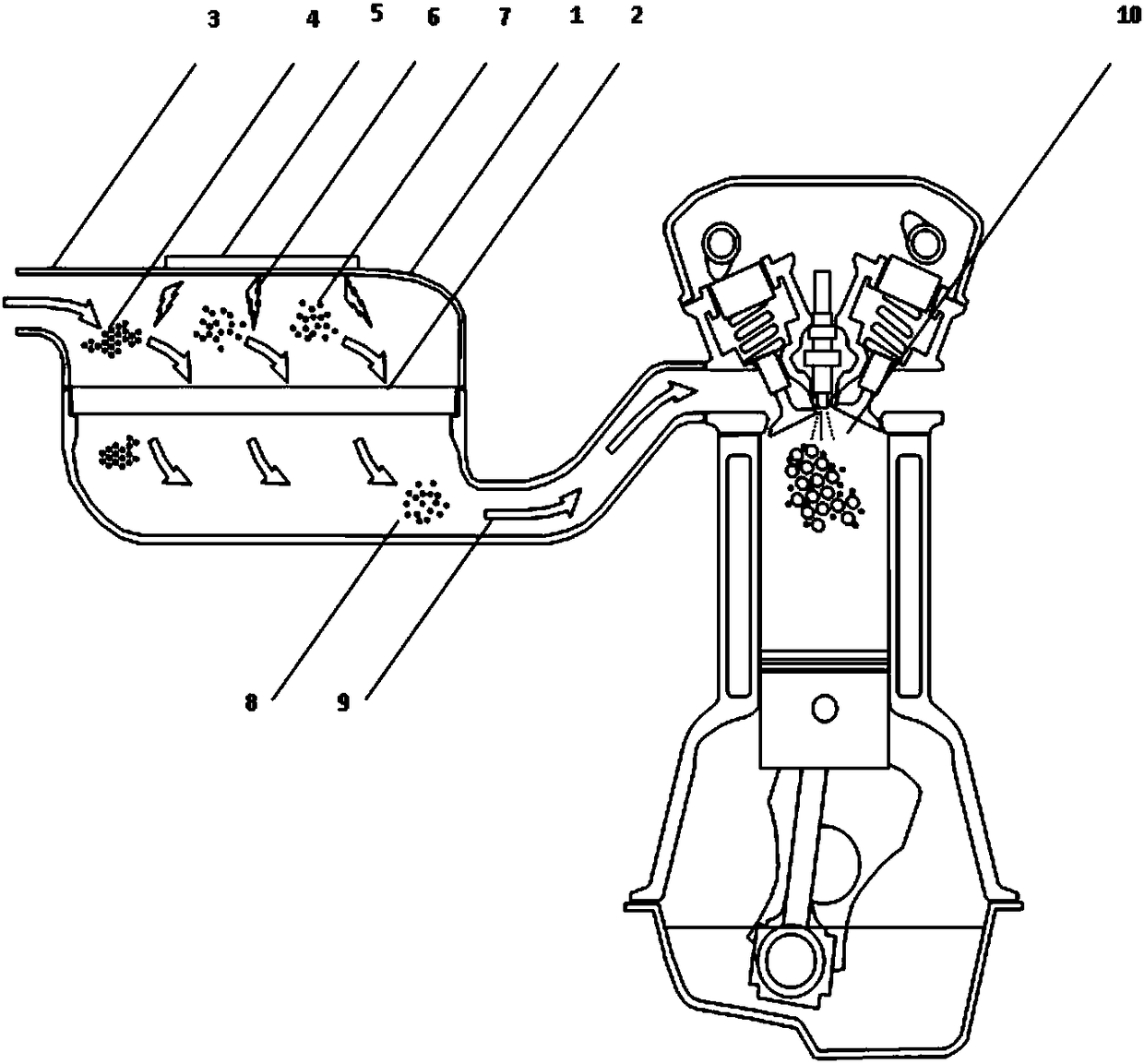 Air cleaner surface mount adhesive capable of reducing benzene emission and production and application methods