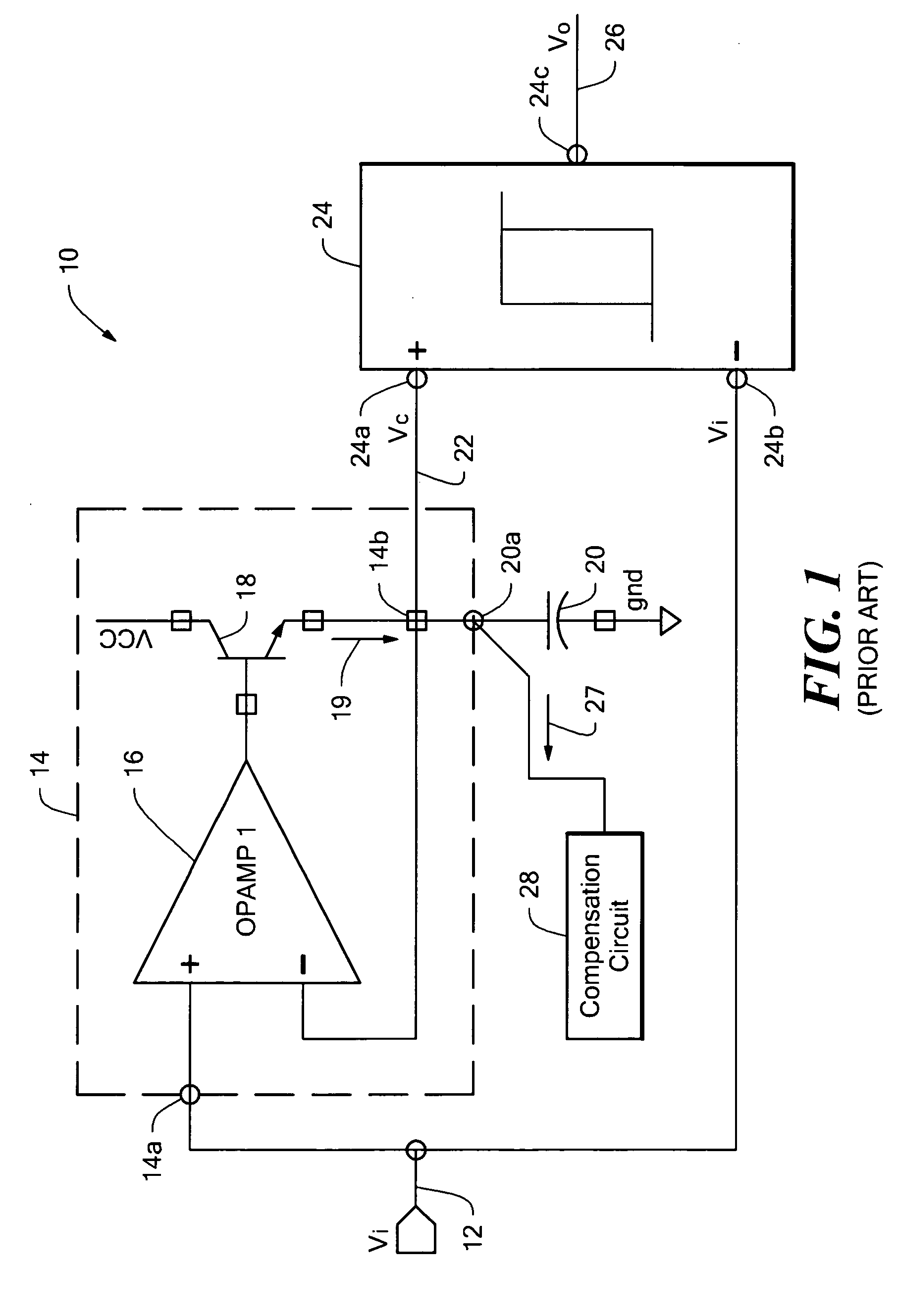 Track-and-hold peak detector circuit