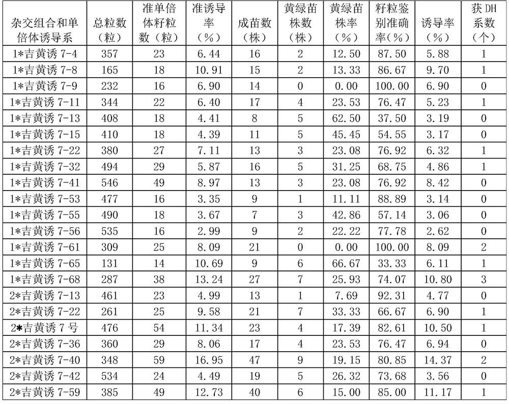 A Breeding Method for Inducing Haploid by Using Yellow-green Seedling Marker-Assisted Selection in Maize Hybridization