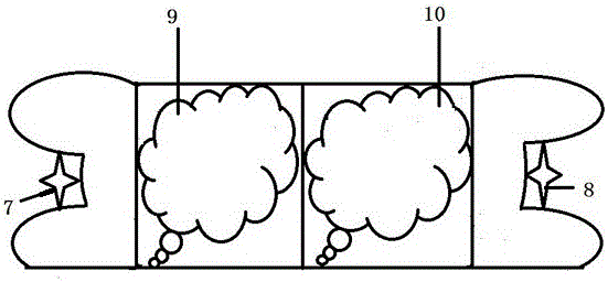 Portable photo placing device