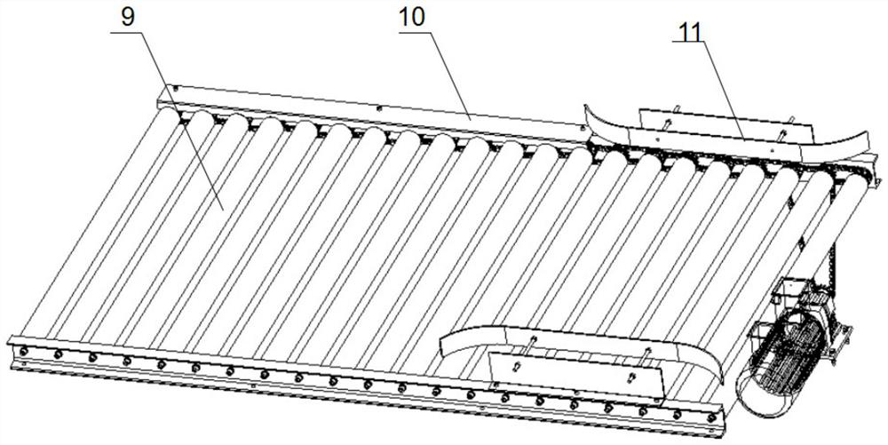 Automatic unpacking and chopping equipment for bagged materials