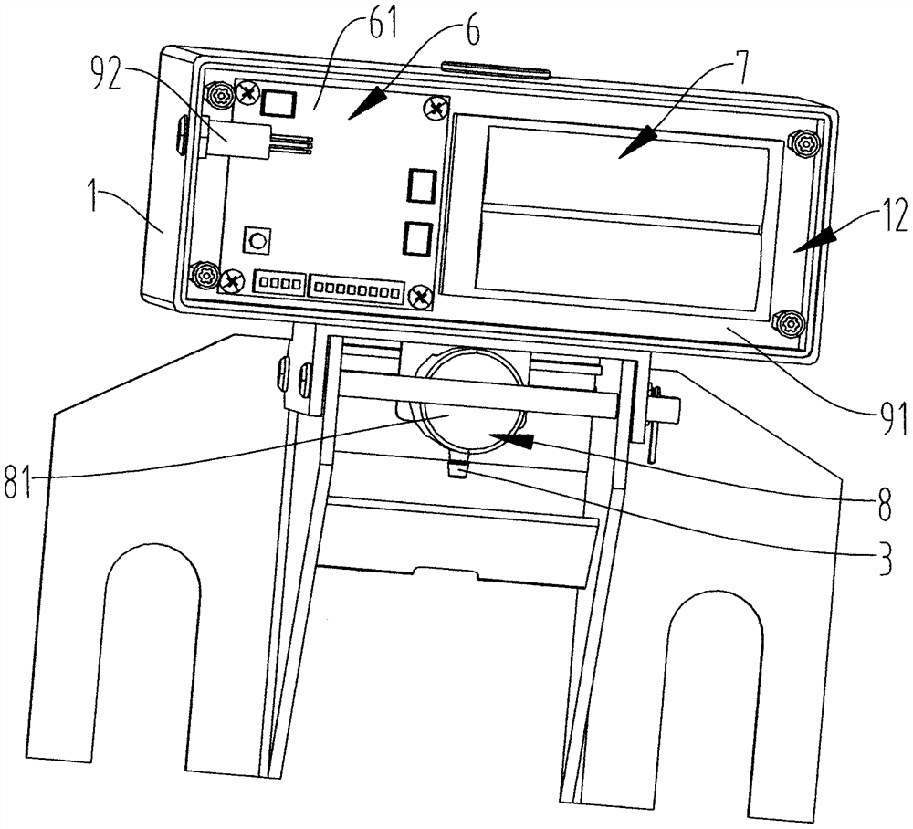 External locking lubricating and oiling device oil drop control system and external locking lubricating and oiling device