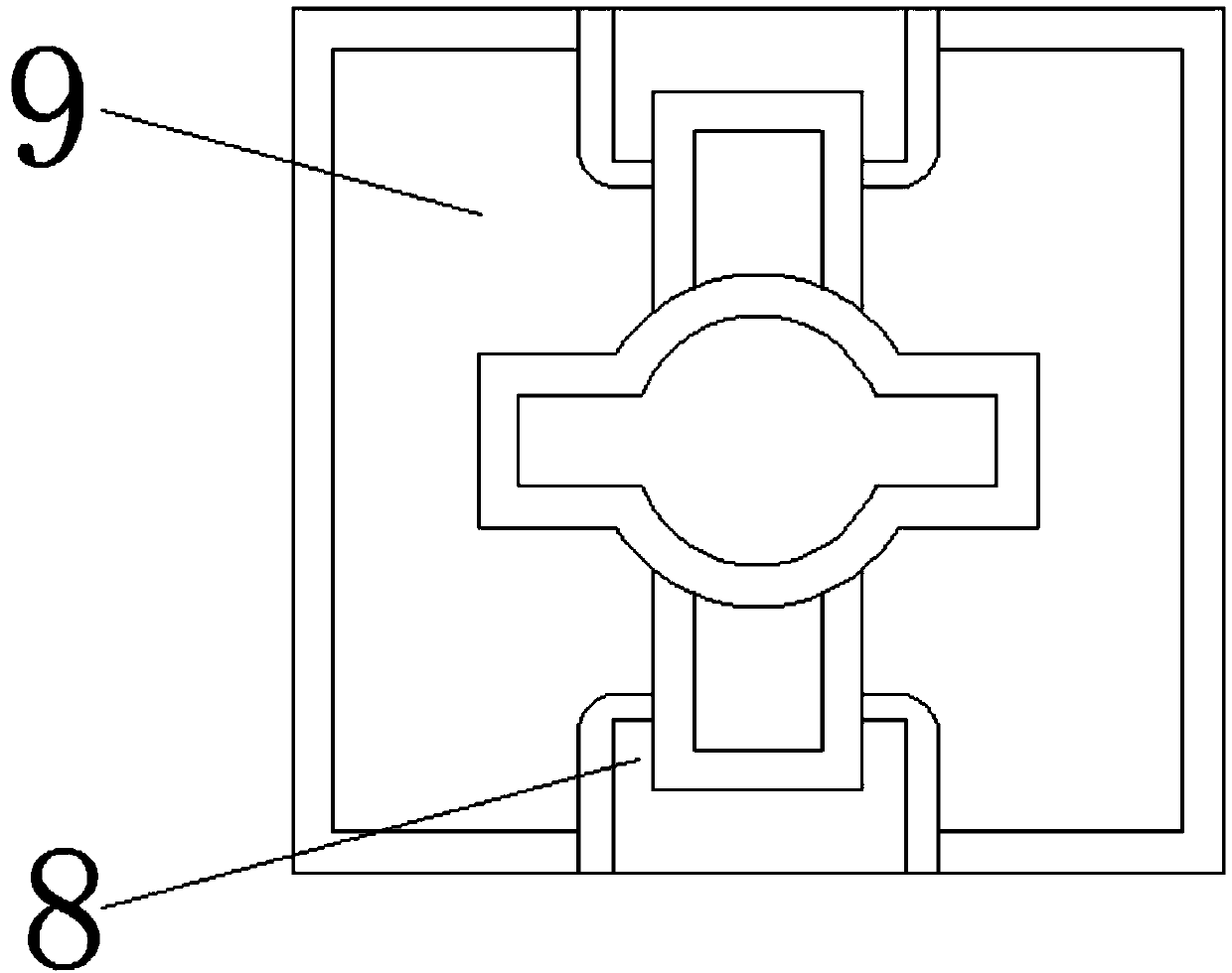 LED street lamp holder with anti-collision shell