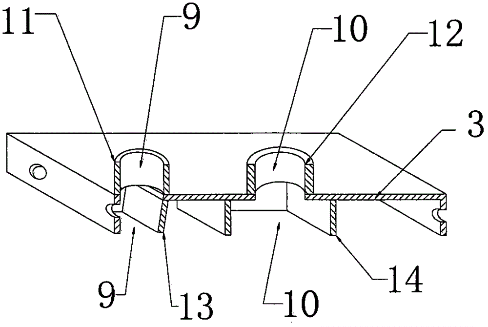 Pavement crack pouring machine synchronous preheating apparatus