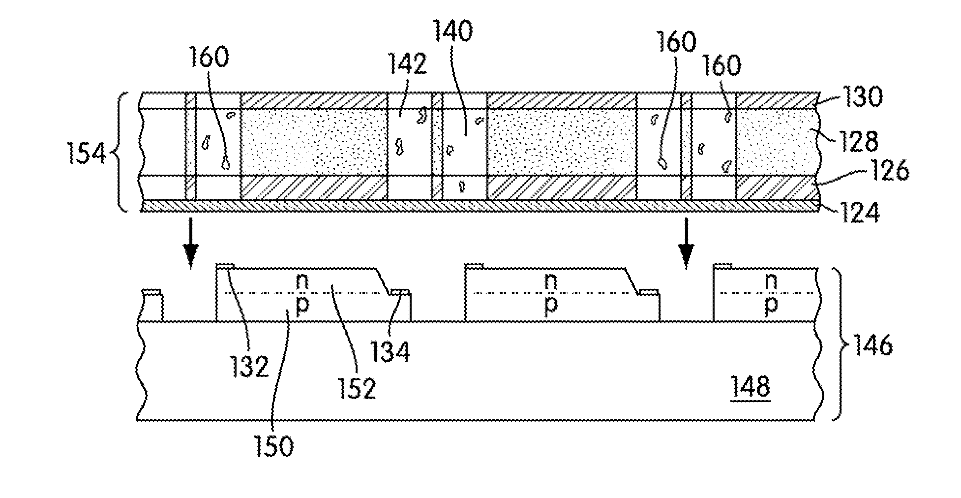 Manufacture of light emitting devices with phosphor wavelength conversion