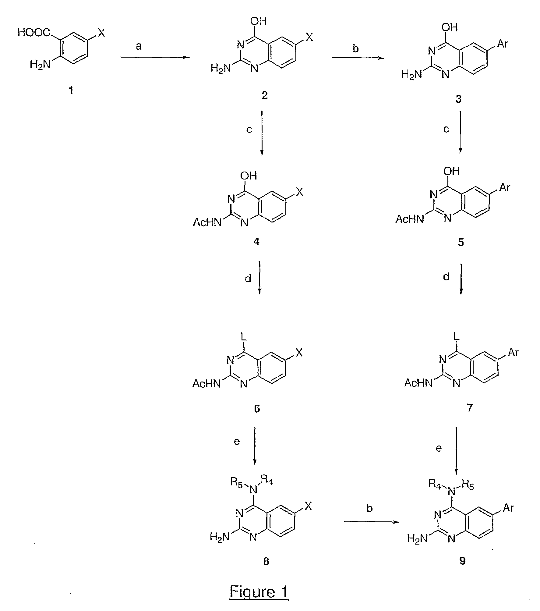 4,6-di- and 2,4,6-trisubstituted quinazoline derivatives useful for treating viral infections