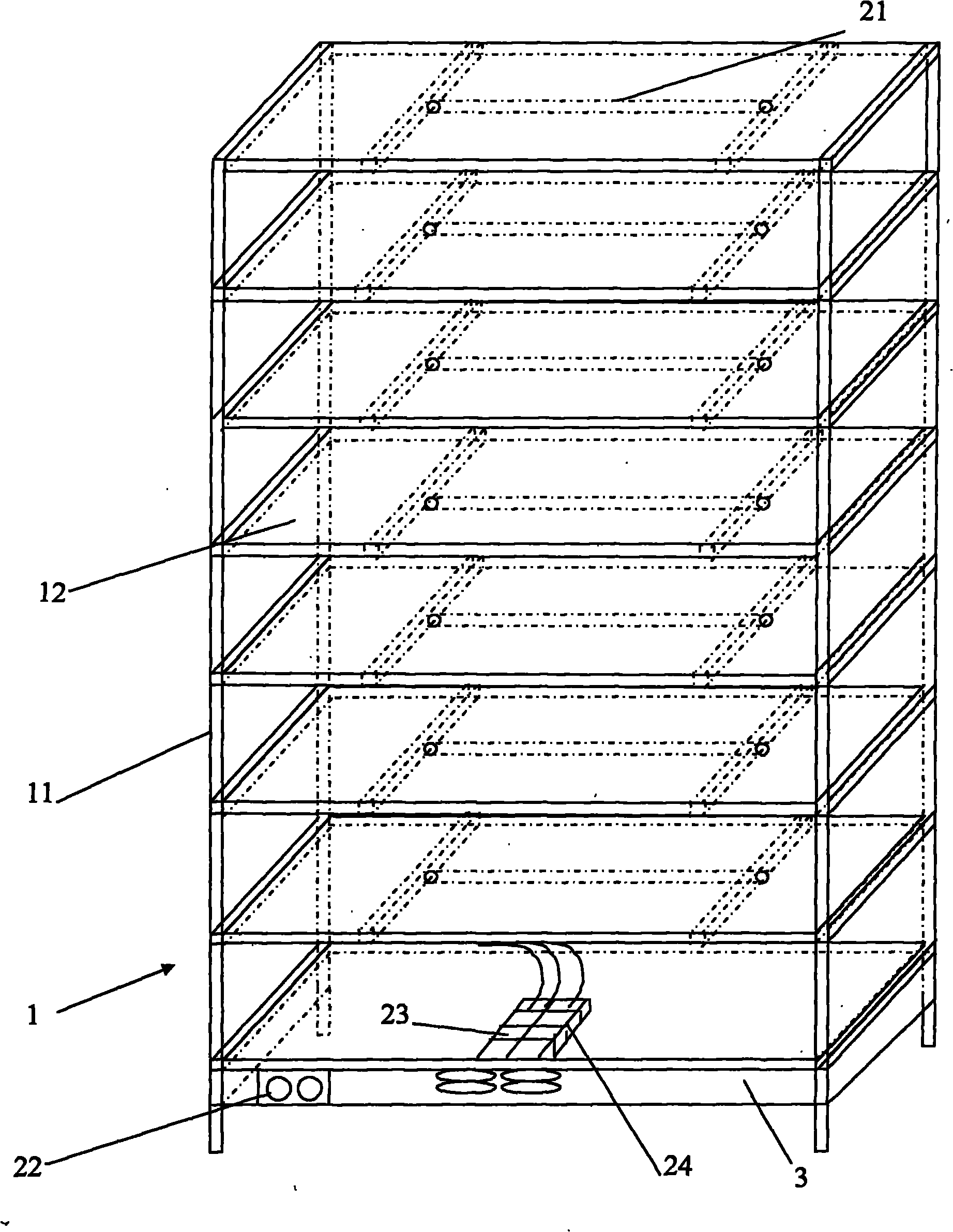 Large-scale culture method of cordyceps sinensis