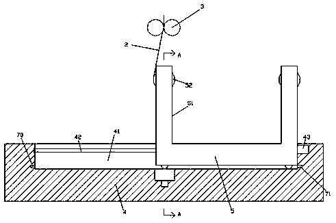 Novel fast winding device for textile fabric