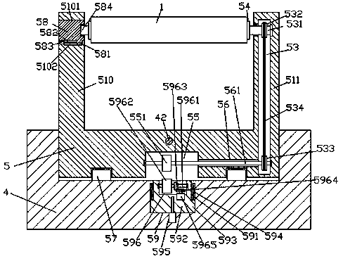 Novel fast winding device for textile fabric