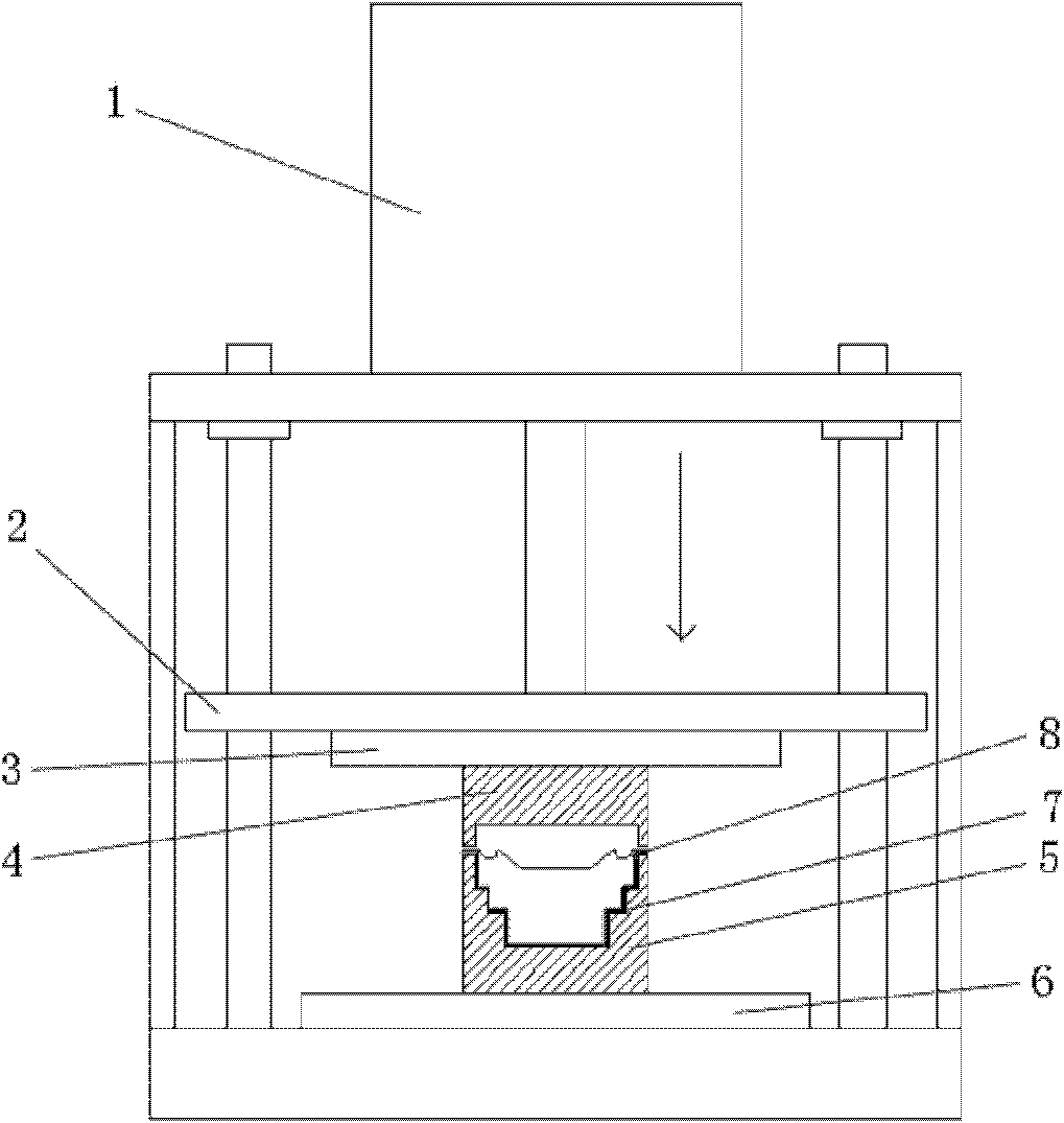 Method for accelerating agglutination and curing of loudspeaker cone corrugated rim and loudspeaker bracket by hot-pressing forming machine