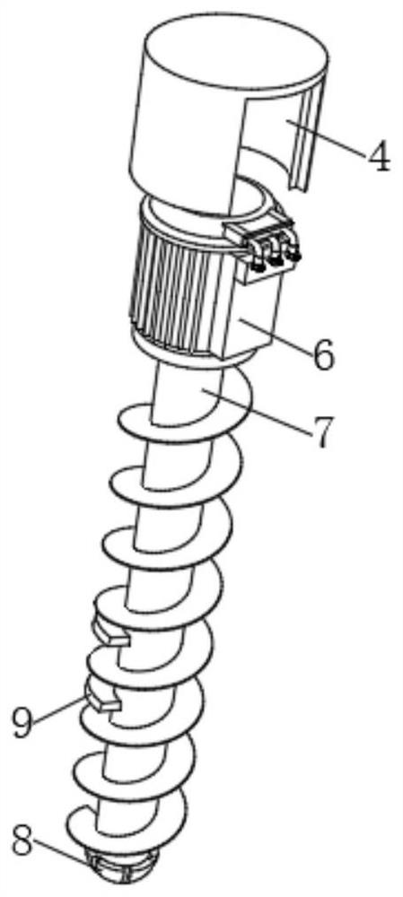 Shale gas exploration sampling device for micro-grid power generation