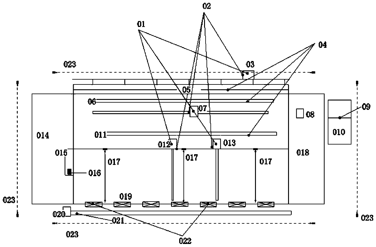 A greenhouse equipment fault detection system and method