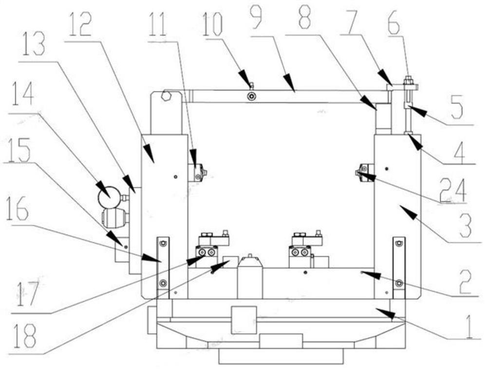 Thin-wall box clamp mechanism