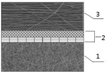 A multi-layer anti-infection high-strength artificial dura mater and its preparation method