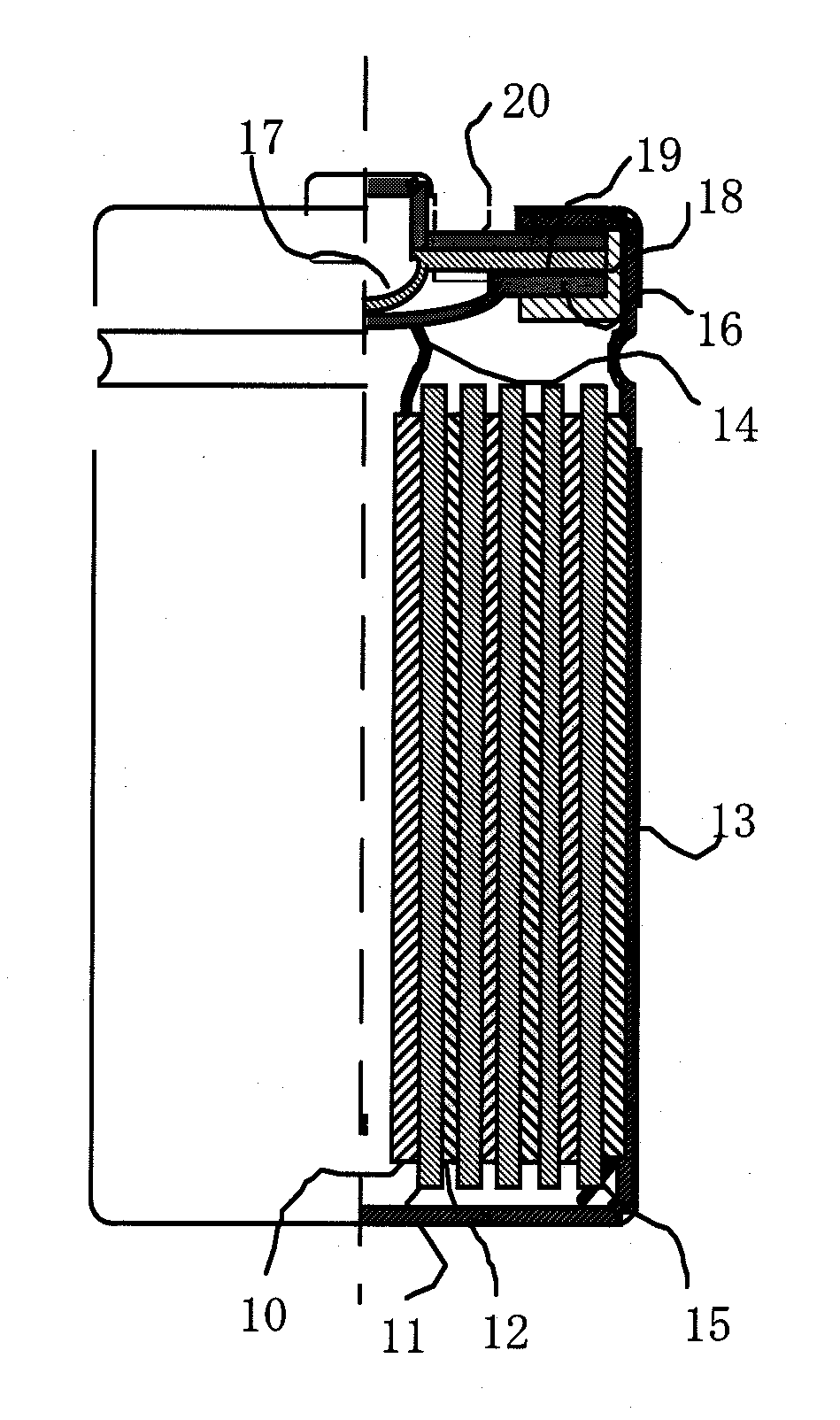 Lithium ion battery