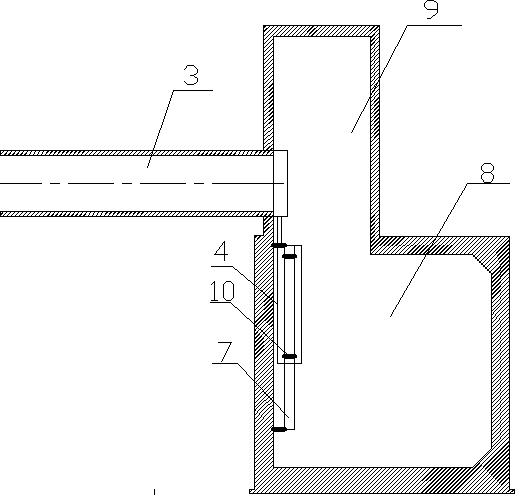 Spiral-flow type hydraulically controlled rainwater intercepting and abandoning switch well system