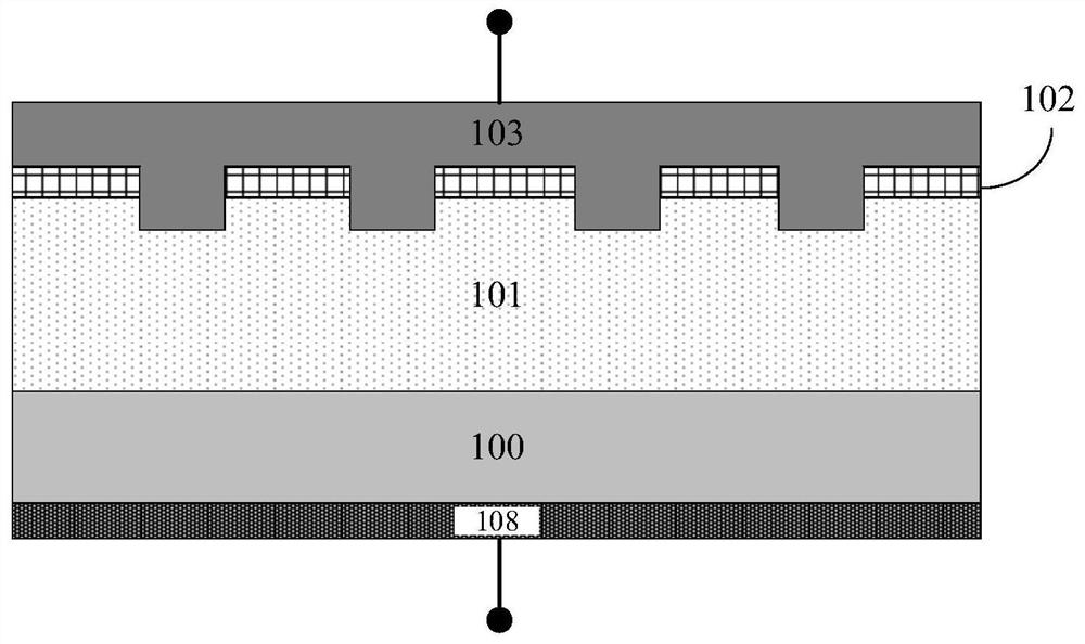 GaN power diode device with vertical structure and manufacturing method thereof