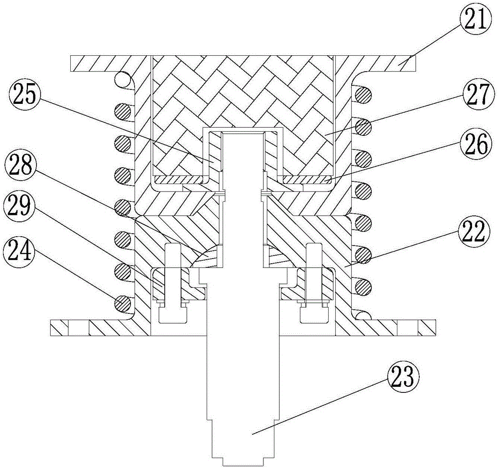 Satellite-rocket point type connection and separation module and device