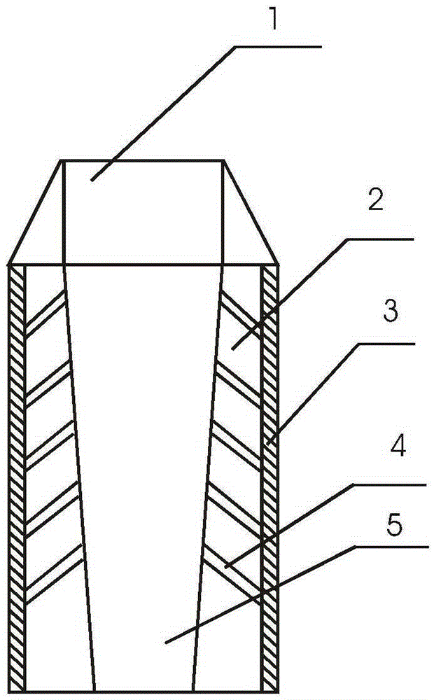 Multi-channel injection molding nozzle for fully plastic thread protector