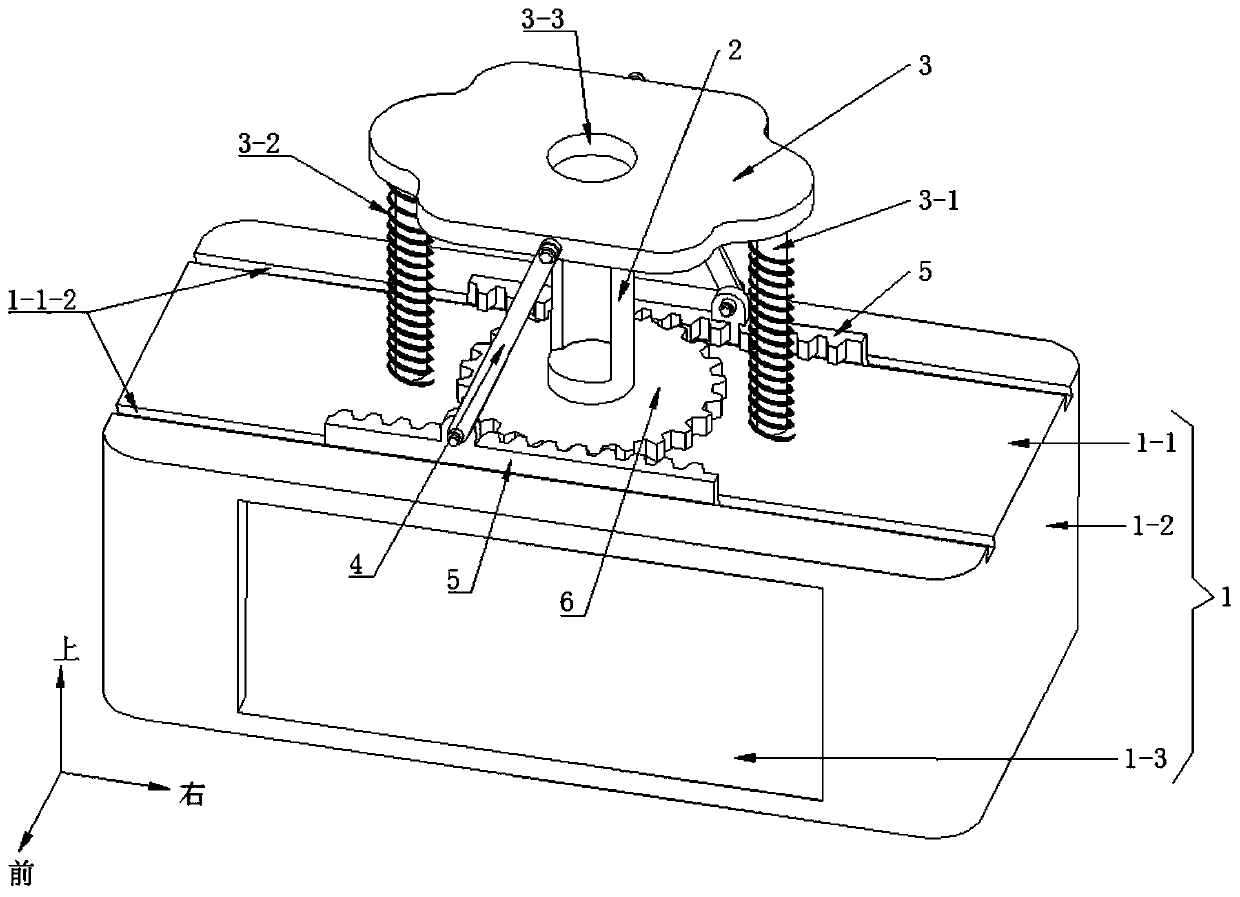 Fruit pit removing device