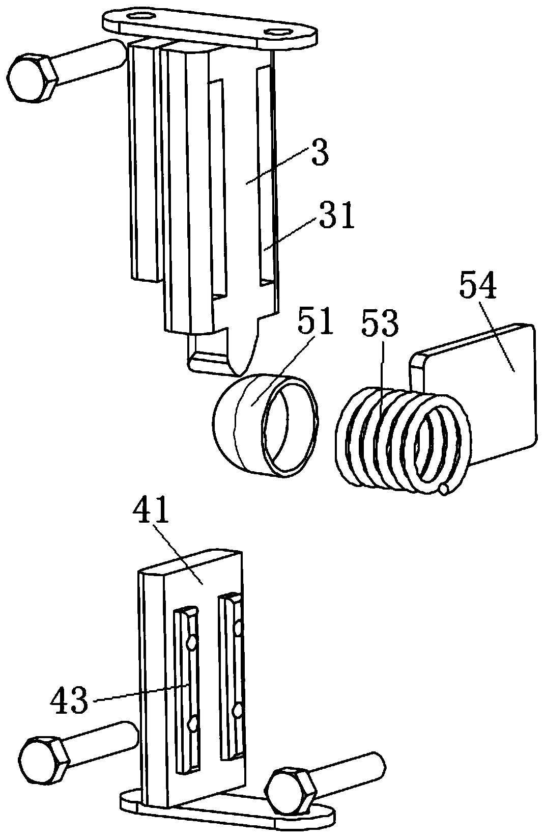 Automobile door limiting device