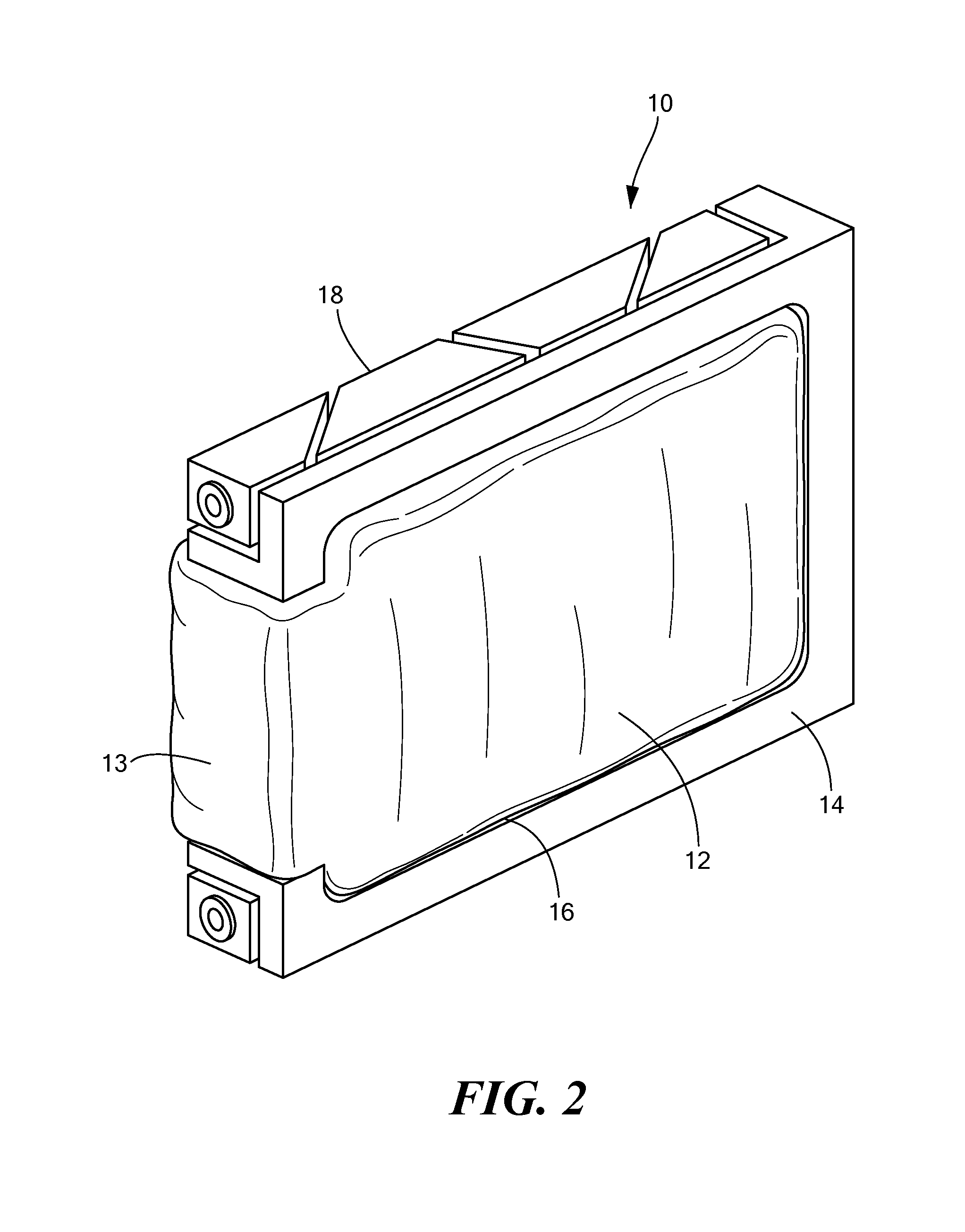 Passive conductive cooling module